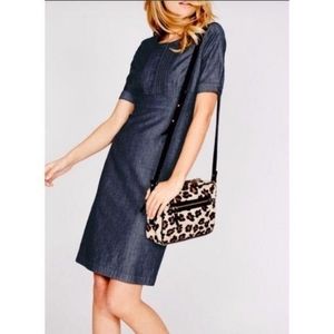 Boden Westbourne denim dress, 4L, 4 Long